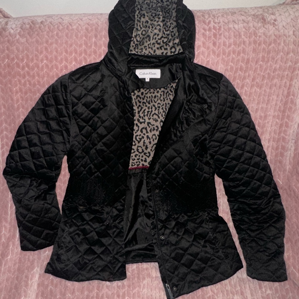 Calvin Klein Women's Black Quilted Puffer Jacket